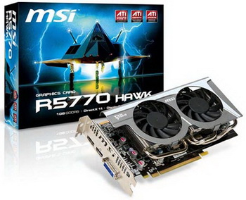 MSI radeon HD 5770 hawk
